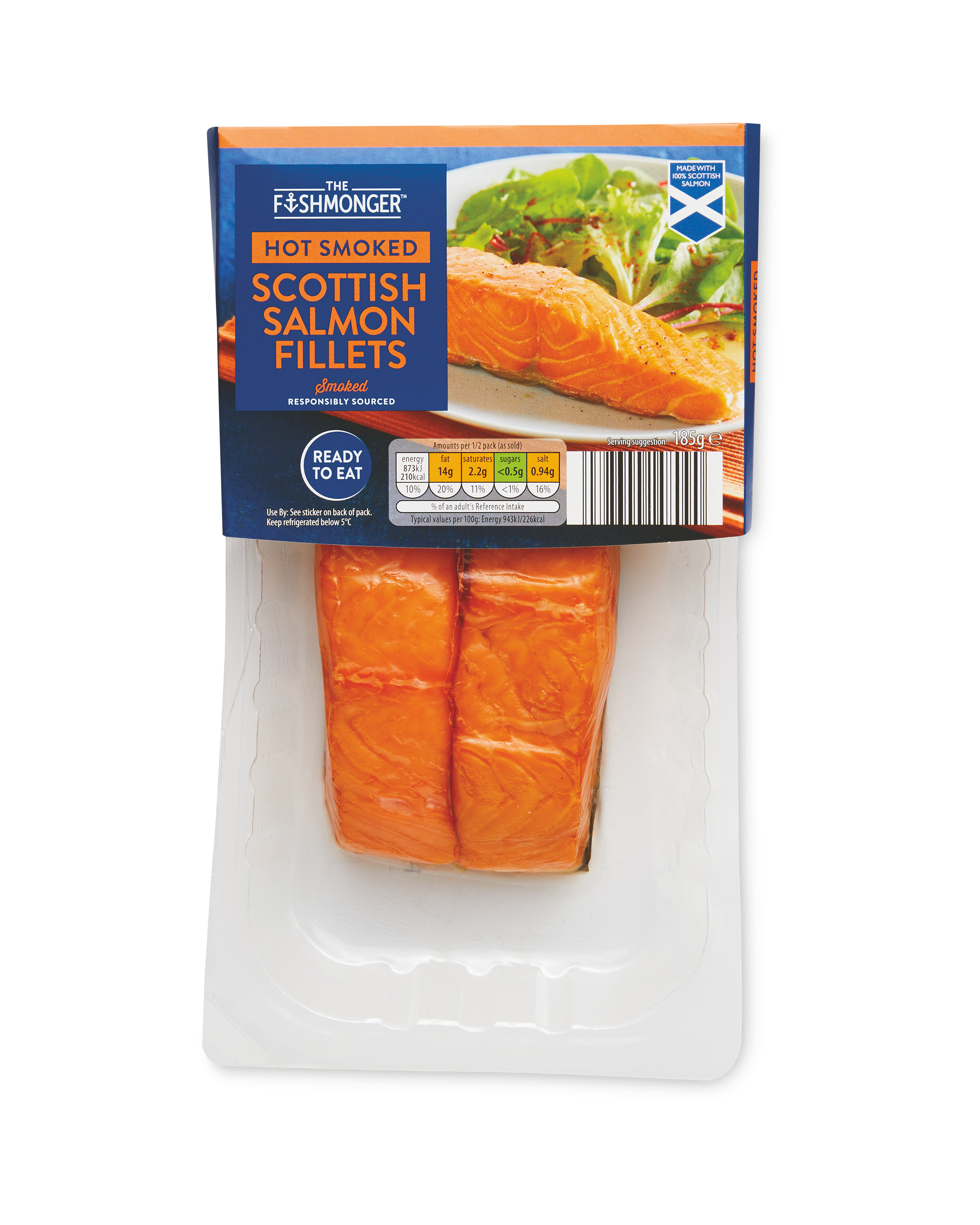 Hot Smoked Scottish Salmon Fillets