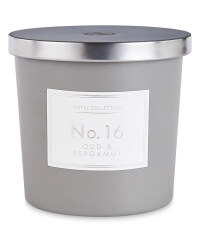 Oud And Bergamot Matte Candle