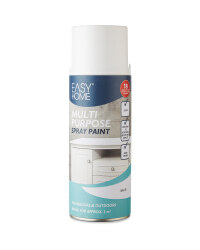 Easy Home Glossy Spray Paint - White