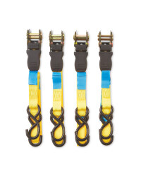 Ratchet Tie Down 25mm 4 Pack