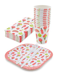 Ice Cream Disposable BBQ Dining Pack