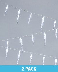 Icicles Battery Lights 2 Pack