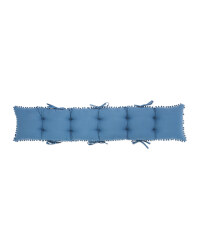 Belavi Outdoor Bench Seat Pad - Blue