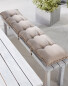 Belavi Outdoor Bench Seat Pad - Grey
