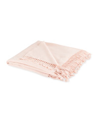 Indoor Outdoor Oasis Throw - Pink