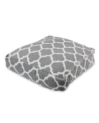 Indoor/Outdoor Floor Cushion - Grey