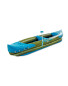 Inflatable Kayak - Olive-Green/ Blu