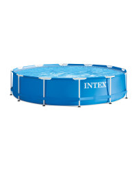 Intex 12 foot Metal Swimming Pool