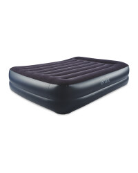 Intex Air Bed & Built In Pump - Black