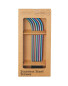 Iridescent Bent Straws 6 Pack