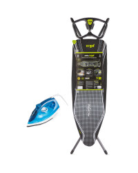 Ironing Board with Steam Iron