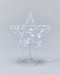 Star Ice Christmas Tree Topper