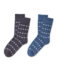 Blue Mountain Socks 2 Pack