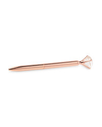 Jewelled Pen - Rose Gold