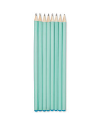 Script Jewelled Pencil 8 Pack - Pastel