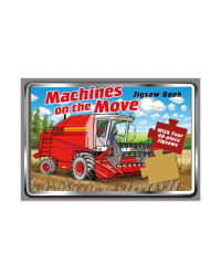 Machines on the Move Jigsaw Book