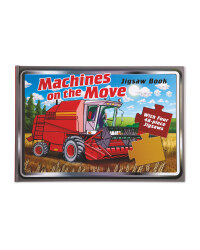 Machines on the Move Jigsaw Book