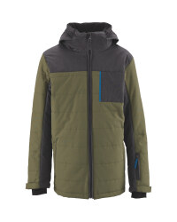 Junior Khaki Padded Snow Jacket