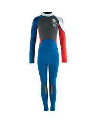 Junior Team GB Full Length Wetsuit - Red