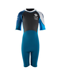 Junior Team GB Shorty Wetsuit - Blue