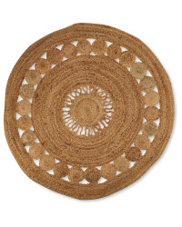 Kirkton House Round Jute Rug - Natural