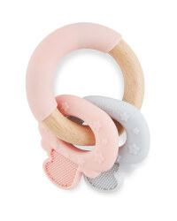 Nuby Baby Keys Teether - Pink
