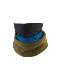 Crane Kids' Khaki & Blue Neck Warmer