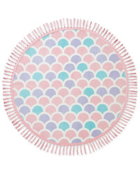 Kids' Mermaid Rounded Rug