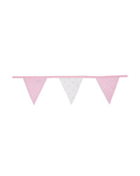 Kids' Pink Spots Room Bunting