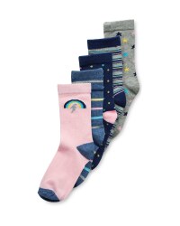 Kids' Rainbow Socks 5 Pack