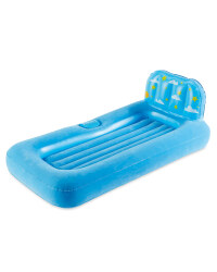 Kids' Air Bed With Night Light - Blue