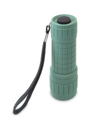 Kids Green Rubber Camping Torch