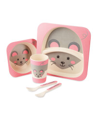 Crofton Kids Mouse Dinner Set