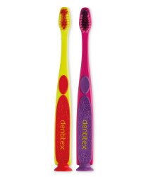 Kids Toothbrushes 2-Pack - Yellow/Pink