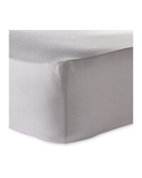 King Cotton Rich Fitted Sheet - Grey