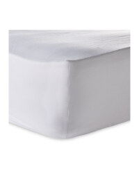 King Cotton Rich Fitted Sheet - White