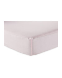 King Easy Care Fitted Sheet - Pink