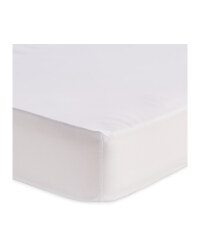King Easy Care Fitted Sheet - White