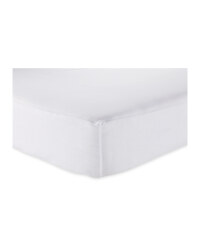 King Easy Care Fitted Sheet - White