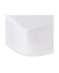 King Sized Fitted Sheet - White
