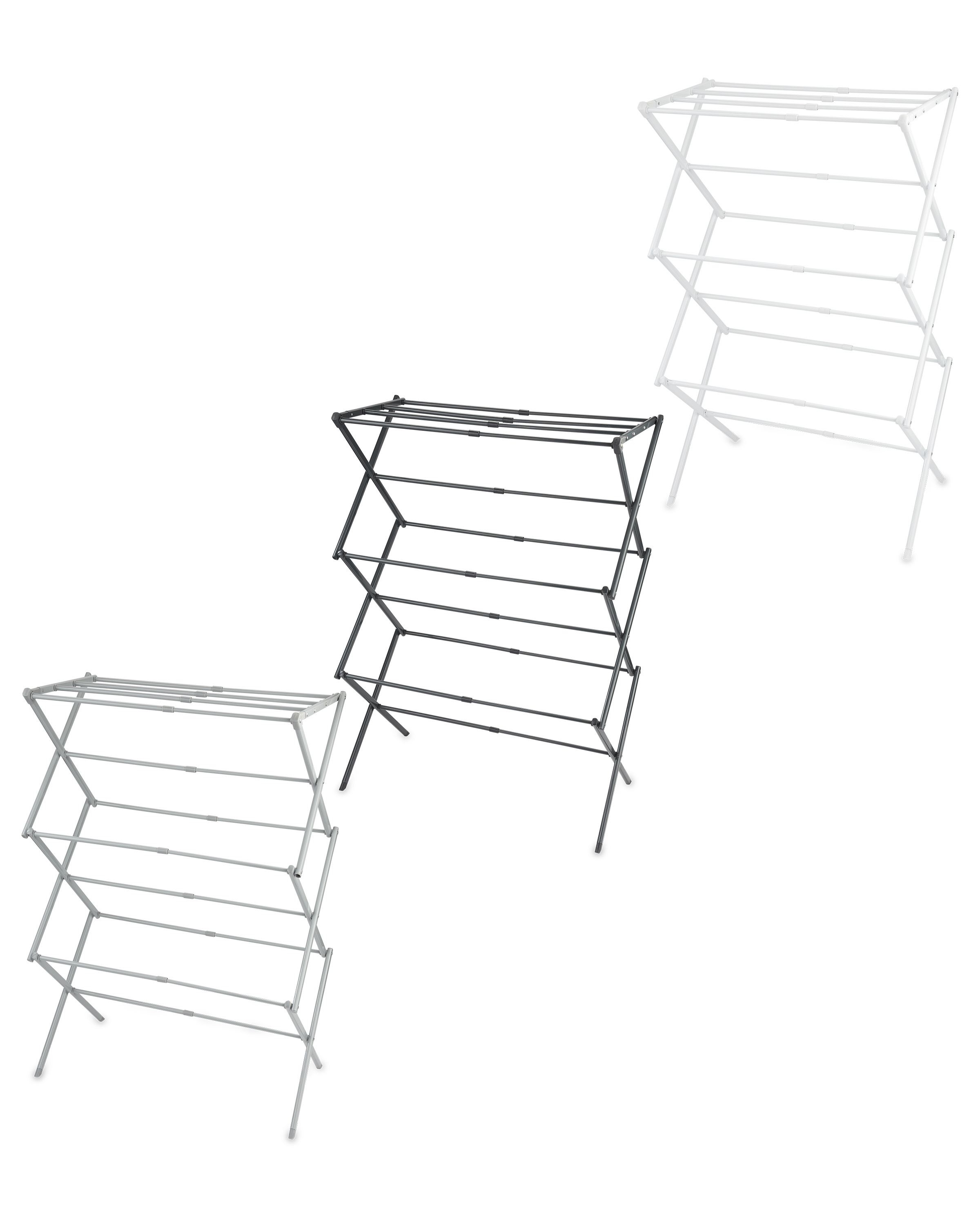 expandable garment rack aldi on 3 Tier Expanding Clothes Airer Aldi Uk