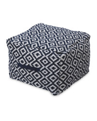 Kirkton House Aztec Navy Bean Cube
