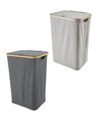 Kirkton House Bamboo Laundry Basket