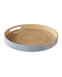Kirkton House Bamboo Tray - Grey