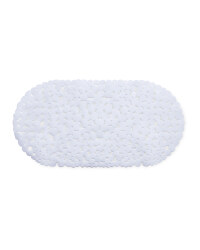 Kirkton House Oval Bath Suction Mat - White