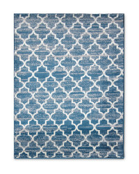 Kirkton House Blue Contemporary Rug