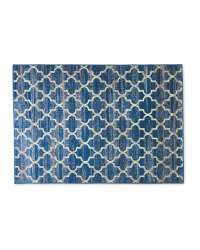 Kirkton House Blue Moroccan Rug