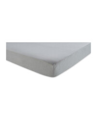 Kirkton House Chambray King Sheet - Grey