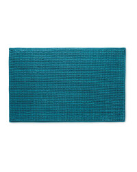 Kirkton House Chenille Bath Mat - Teal