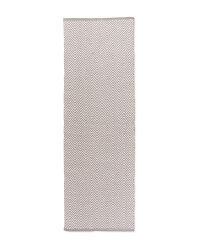 Kirkton House Chevron Runner - Grey/White